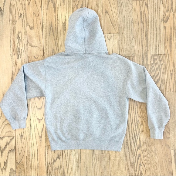 NIKE Men’s Logo Embroidered Cotton Blend Jersey Pullover Hoodie Size Medium - Picture 9 of 10